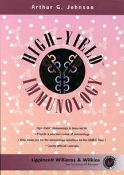Cover of: High-yield immunology by Arthur G. Johnson