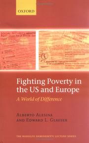 Cover of: Fighting Poverty in the US and Europe by Alberto Alesina, Edward L. Glaeser