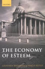 The economy of esteem : an essay on civil and political society