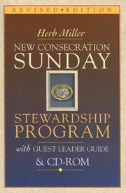 Cover of: New Consecration Sunday: Stewardship Program and Guest Leader Guide