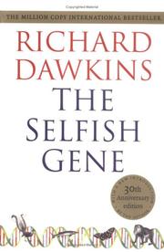 Cover of: The selfish gene