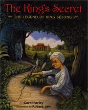 The king's secret by Carol J. Farley