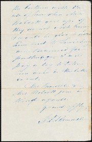 [Letter to] Dear Bro by Julius O. Beardslee