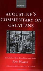 Augustine's Commentary on Galatians : introduction, text, translation, and notes