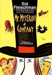 Cover of: Mr. Mysterious & Company by Sid Fleischman