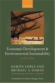 Economic development and environmental sustainability : new policy options