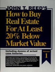 Cover of: How to buy real estate for at least 20% below market value