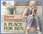 Cover of: A Place for Ben