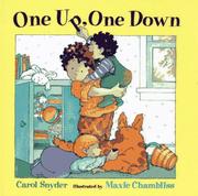 Cover of: One up, one down
