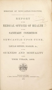 Cover of: [Report 1873]