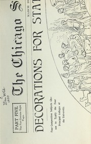 Cover of: Decorations for state university library