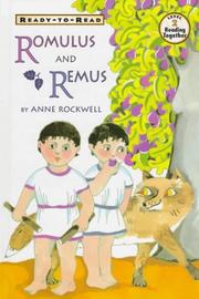 Romulus and Remus by Anne F. Rockwell