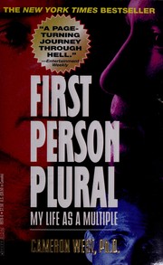 Cover of: First person plural: my life as a multiple