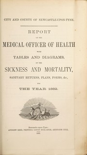 Cover of: [Report 1882]