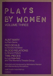 Cover of: Plays by women