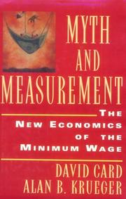 Myth and measurement : the new economics of the minimum wage