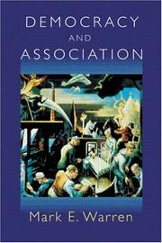 Cover of: Democracy and Association