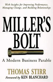 Cover of: Miller's bolt by Thomas Stirr