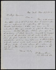 [Letter to] Wm Lloyd Garrison, Dear Sir by William Henry Burr