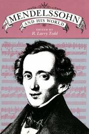 Cover of: Mendelssohn and his world