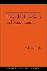 Twisted L-functions and monodromy