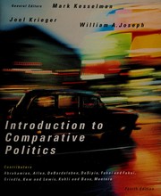 Cover of: Introduction to comparative politics: political challenges and changing agendas