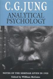 Cover of: Analytical psychology