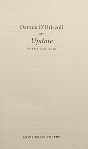 Cover of: Update: poems 2011-2012