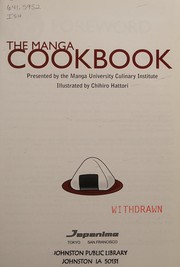 Cover of: The Manga Cookbook
