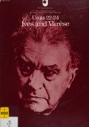 Cover of: Ives and Varèse