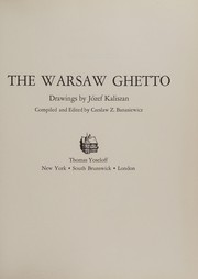 Cover of: The Warsaw Ghetto; drawings.