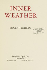 Cover of: Inner weather