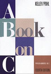 Cover of: A Book on C