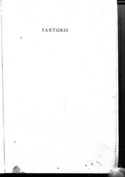 Cover of: Sartoris