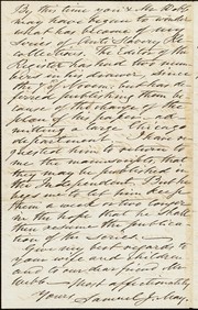 [Letter to] My very dear Friend by Samuel J. May