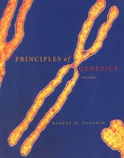 Cover of: Principles of genetics by Robert H. Tamarin