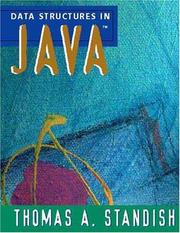 Cover of: Data structures in Java