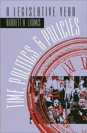 Cover of: Time, politics, and policies by Burdett A. Loomis