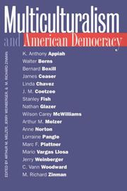 Cover of: Multiculturalism and American democracy
