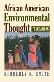 Cover of: African American Environmental Thought: Foundations (American Political Thought)
