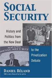 Social security : history and politics from the new deal to the privatization debate