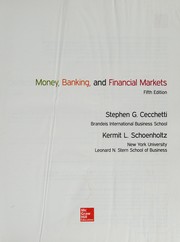 Cover of: Money, Banking and Financial Markets
