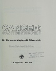 Cover of: Cancer: can it be stopped?