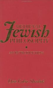 Medieval Jewish philosophy : an introduction