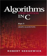 Cover of: Algorithms in C, Part 5: Graph Algorithms (3rd Edition)