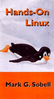 Cover of: Hands-on Linux by Mark G. Sobell