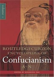Cover of: Encyclopedia of Confucianism (Routledgecurzon Encyclopedias of Religion, 1)