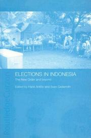 Cover of: Elections in Indonesia: the new order and beyond
