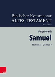 Cover of: 1 Samuel 27 - 2 Samuel 8