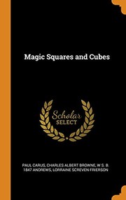 Cover of: Magic Squares and Cubes
